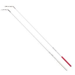Палочка гимнастическая с резиновой ручкой (стандарт, 600 мм) 301501-0001-98